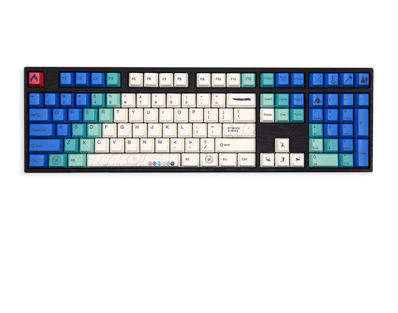 Varmilo VA108 Summit R2 Pleine grandeur - Interrupteur Ivy