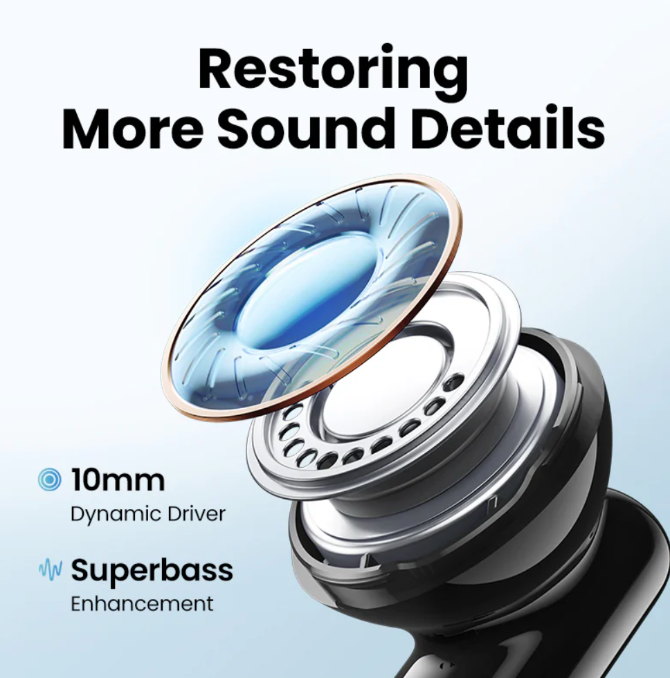 Écouteurs à réduction de bruit active HiTune T3