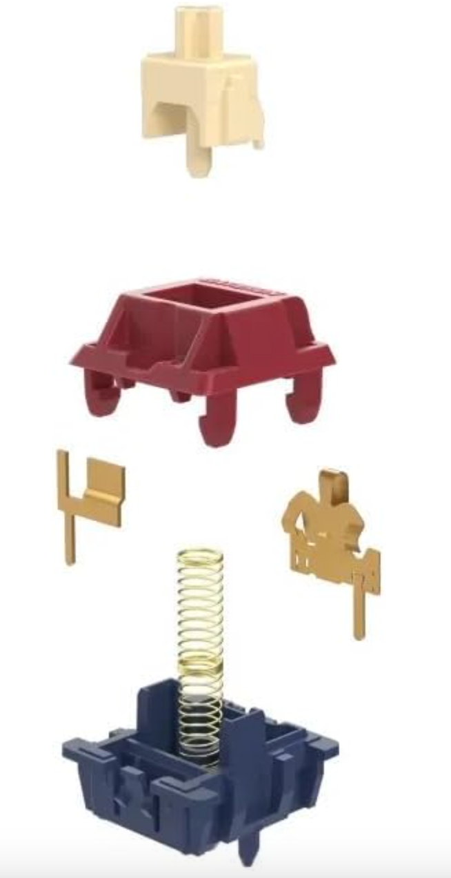 Switch Mécanique Gateron Quinn 5pin - 35 pcs